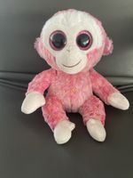 Pinker Affe mit Glubschsugen