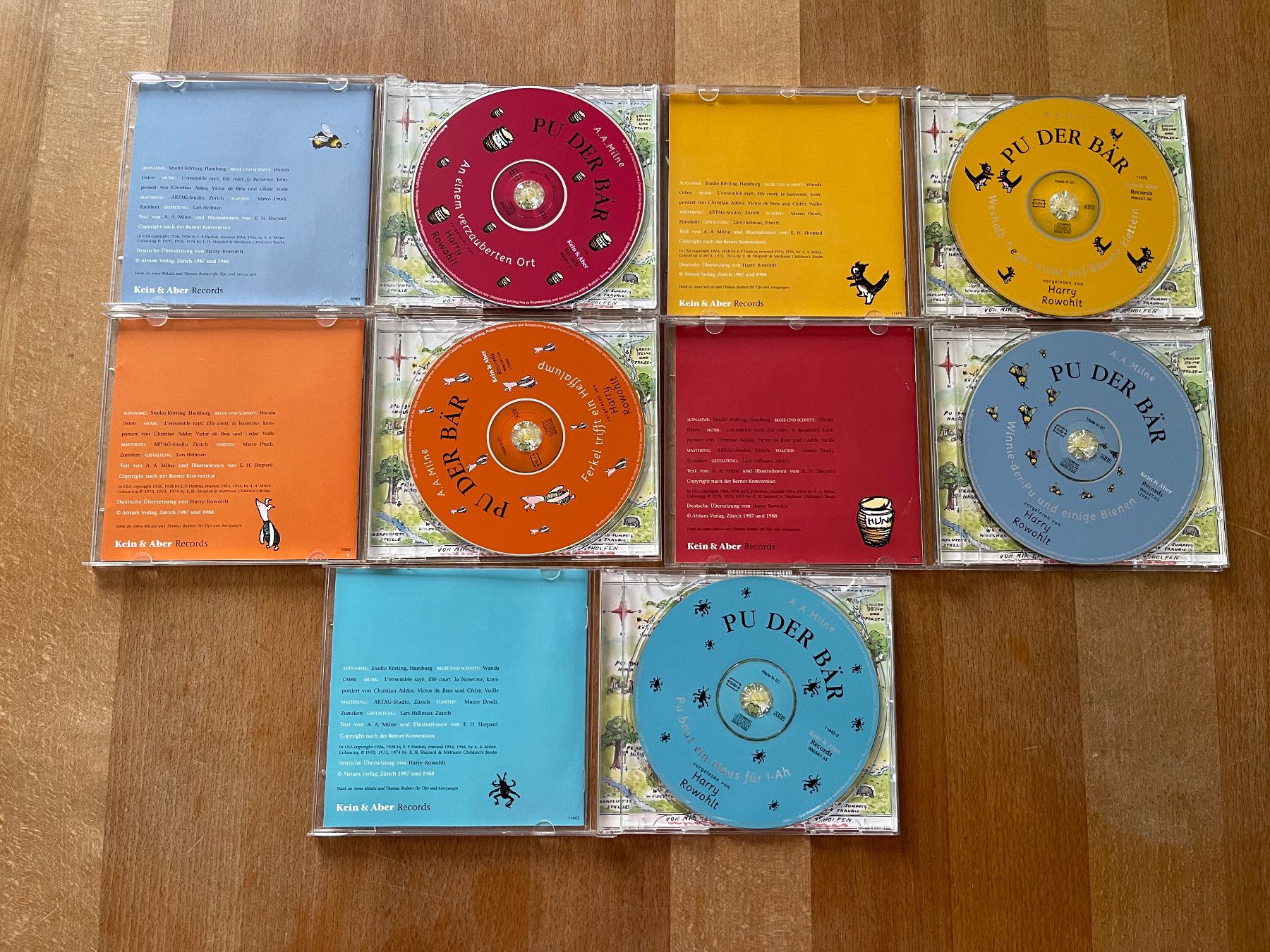 Audiolibri: 5 CD Pu der Bär, Verlag Kein & Aber – Usato da Meggen venduto da tulipe21 1