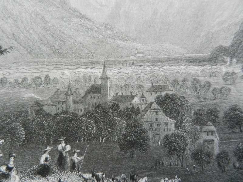 Gravures: Interlaken von Bartlett – D'occasion à Risch par Rischli15 4