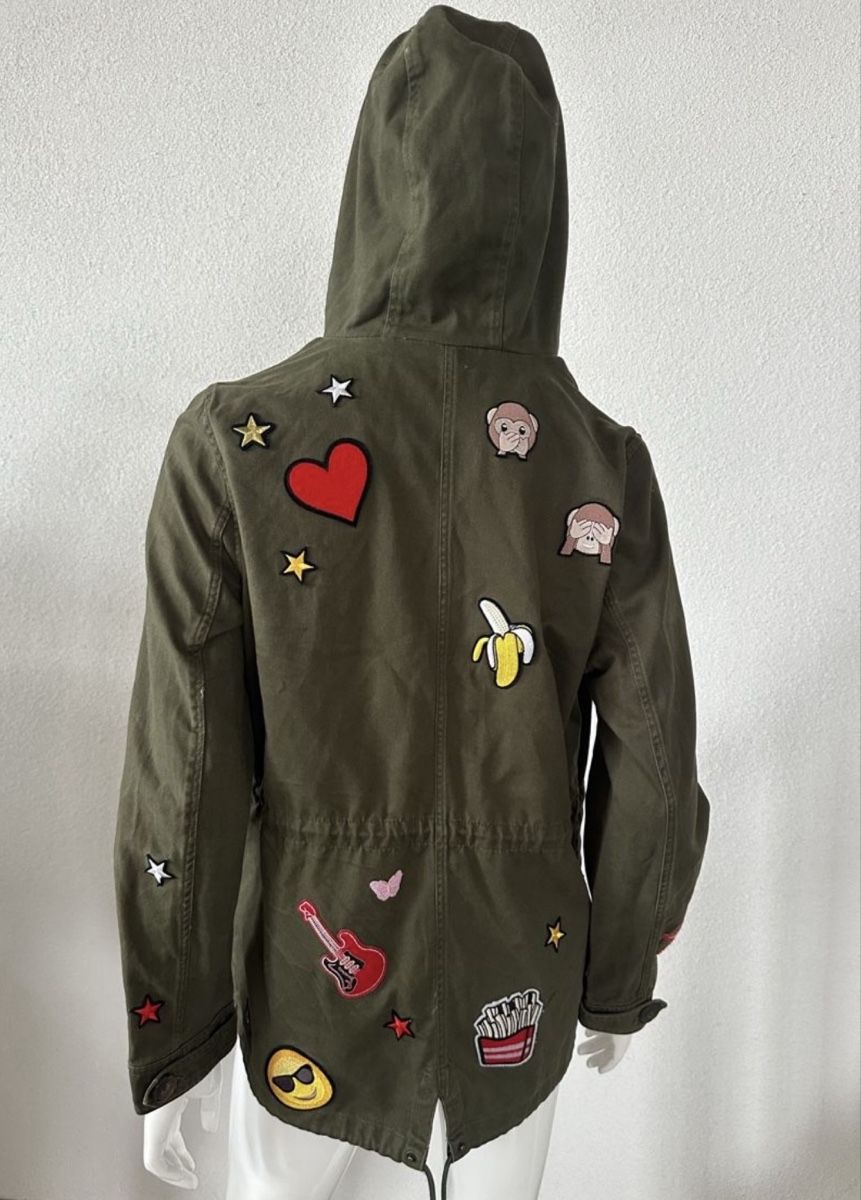 Jacken: Khaki Patch Jacket - Unique Style – Gebraucht aus Vevey von ledidream 2