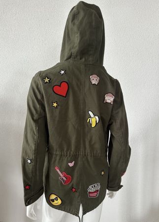 Khaki Patch Jacket - Unique Style