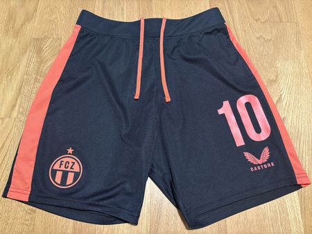 ORIGINAL FC ZÜRICH # 10 MARCHESANO SHORTS 2024/25 FCZ S NEU