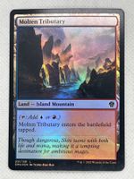Foil Molten Tributary 251/281 seltene Magic Karte, neuwertig