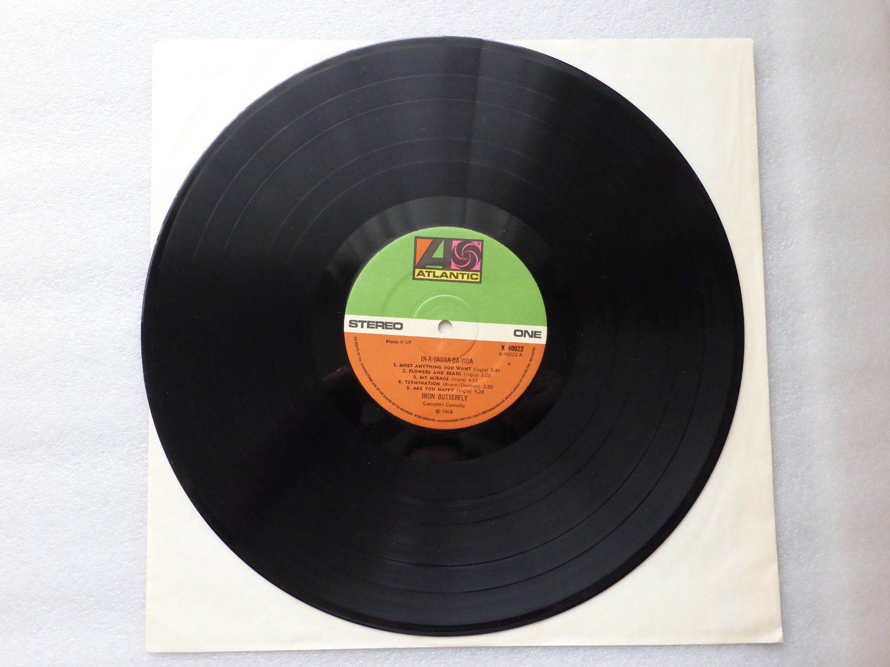 Dischi in vinile: VINYL  LP  IRON BUTTERFLY – Usato da Küssnacht am Rigi venduto da Sunnestrahl 2