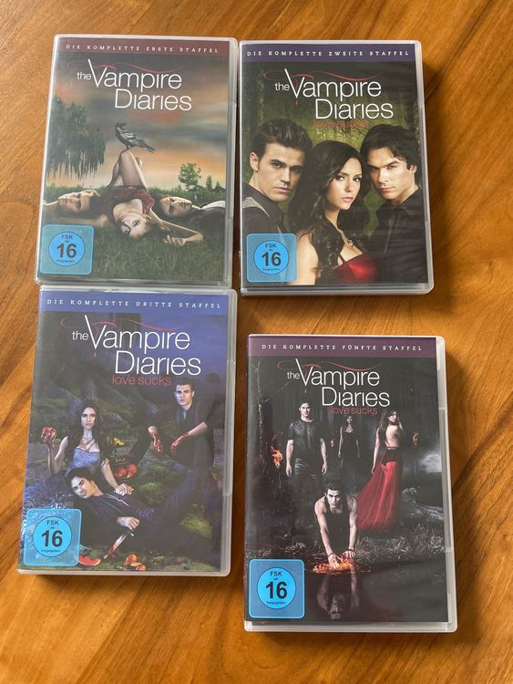 DVD The Vampire Diaries Staffel 1 - 3 & 5 (Gebraucht) in Lostorf für ...