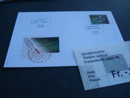 Marke OL-WM 2003, FDC + Lose ET-o