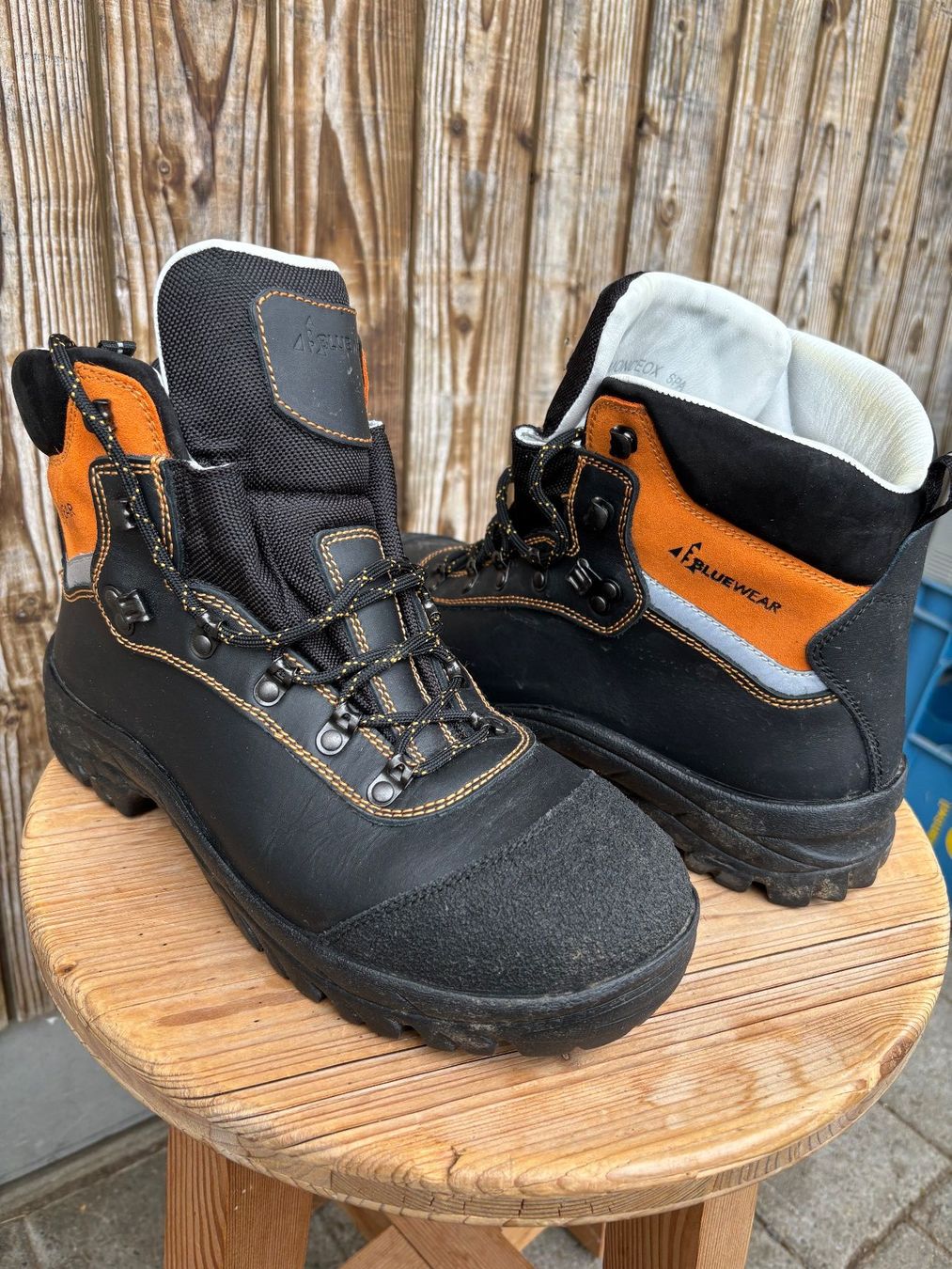 Herrenschuhe: Arbeitsschuhe/Sicherheitsschuhe – Gebraucht aus Aathal-Seegräben von motaban