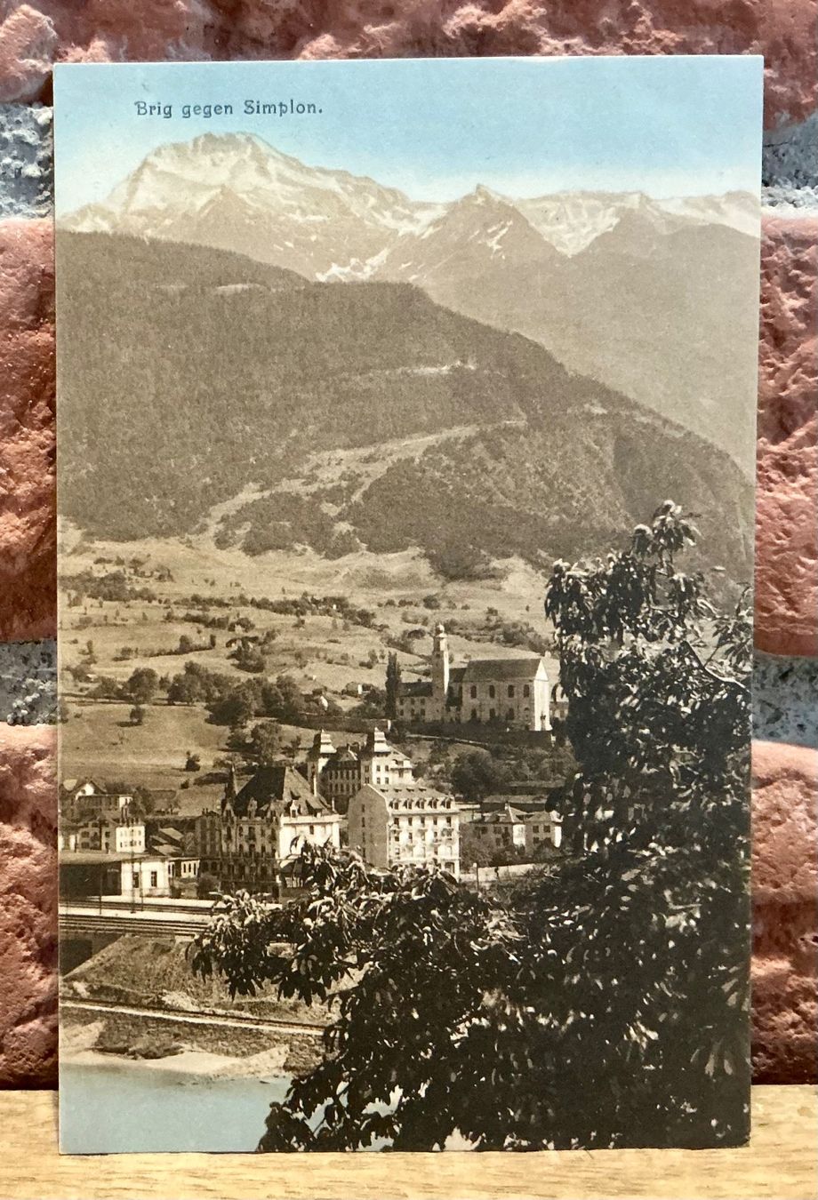 Cartes postales: BRIG gegen Simplon - Stockalperschloss – D'occasion à Root par ENGLAND-TREASURES