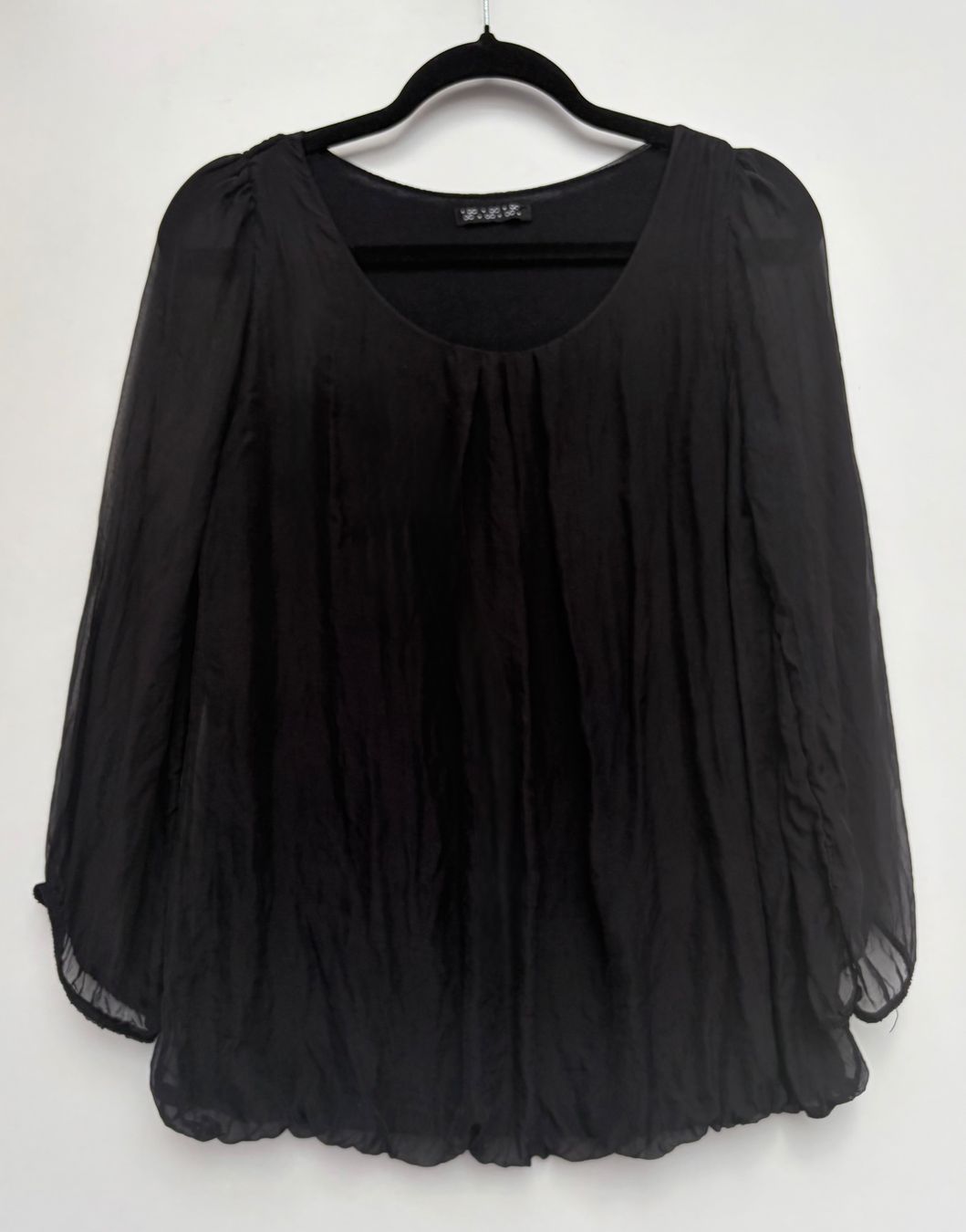 Chemisiers: Made in Italy Bluse mit Seide Gr.M – D'occasion à Unterägeri par Jutka_04