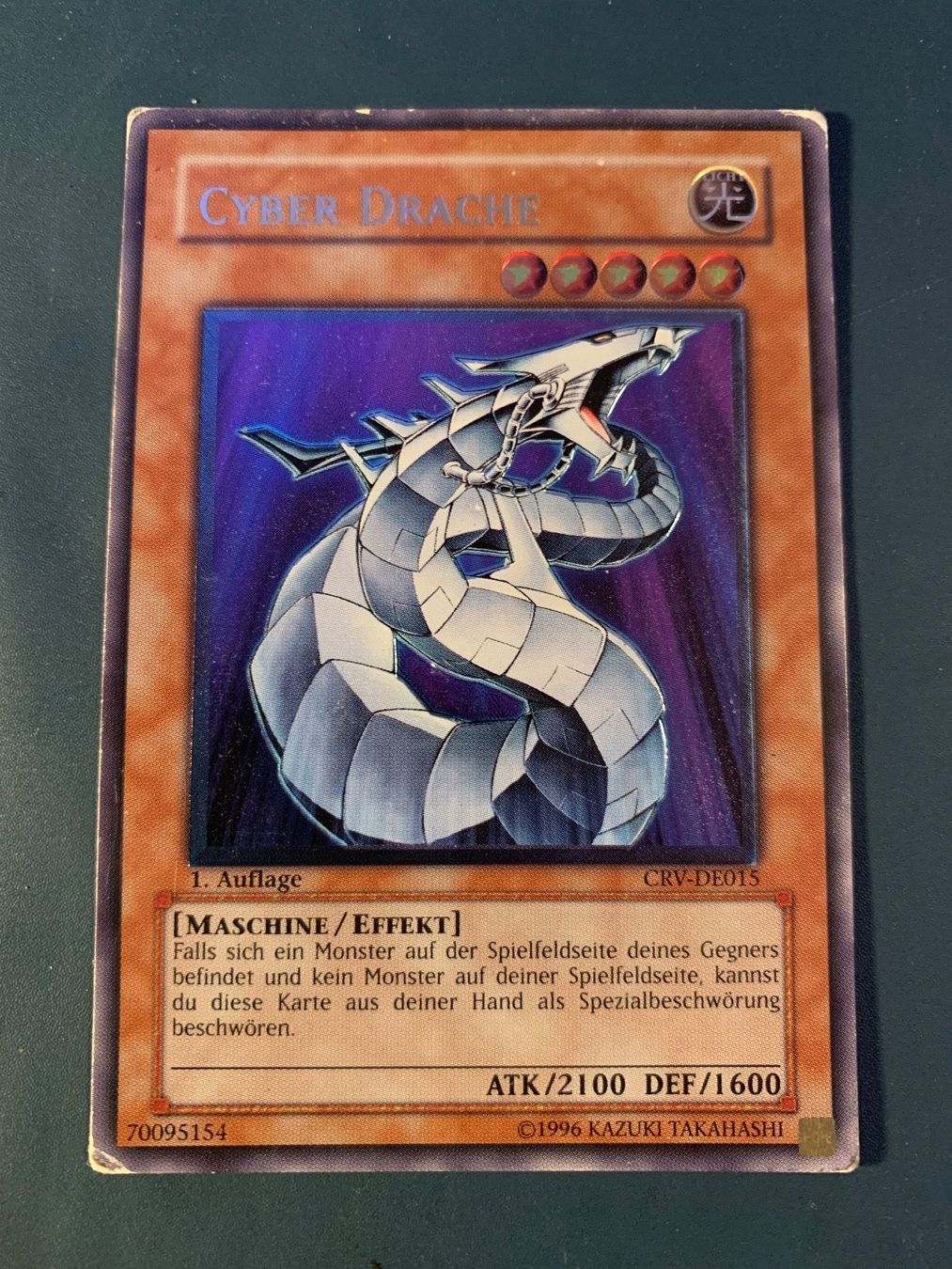 Yugioh Carte collezionabili: Cyber Drache Ultimate Rare 1. Auflage – Nuovo (secondo la descrizione) da Zürich venduto da Dororo