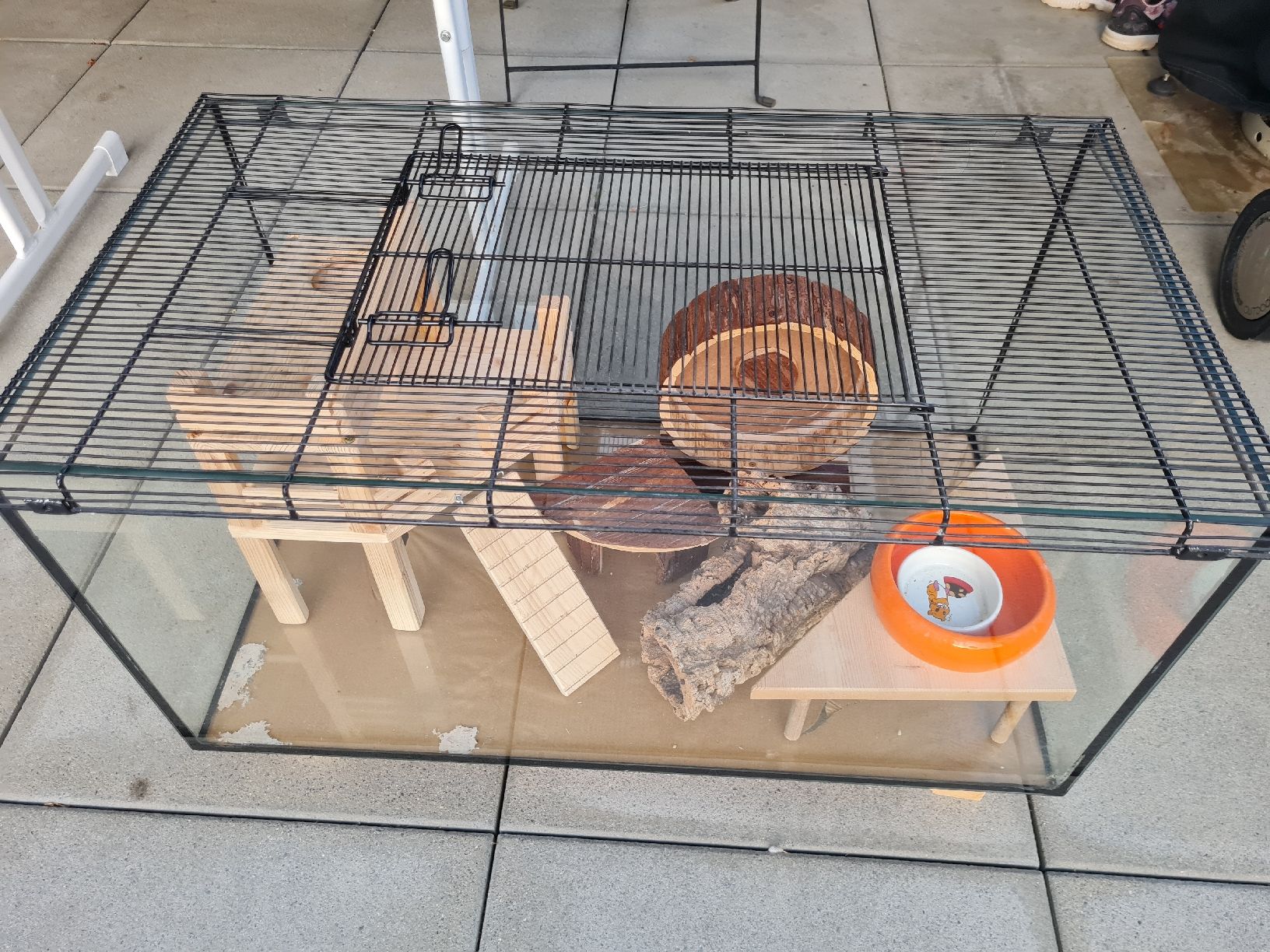 Gabbie, trasporto & Sicurezza: Hamsterkäfig 80x45x40cm – Usato da Klingnau venduto da Danik1
