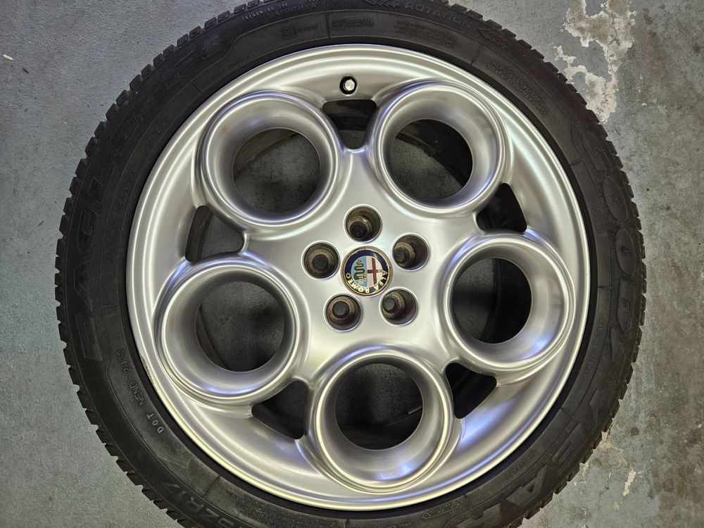Alfa Romeo GTV Spider 916 Speedline Felgen 17 Teledials Gebraucht 