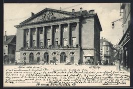 AK Neuchâtel, Hotel de Ville, 1904