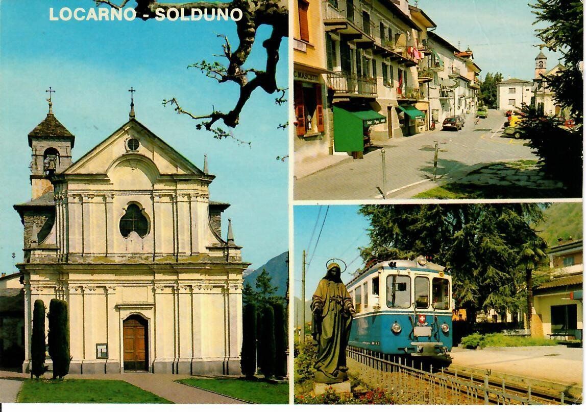 Cartoline postali: Locarno - Solduno – Usato da Hochdorf venduto da Ziegel-16
