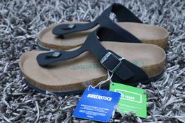 Birkenstock, Gizeh, Gr. 37, schwarz, NEU