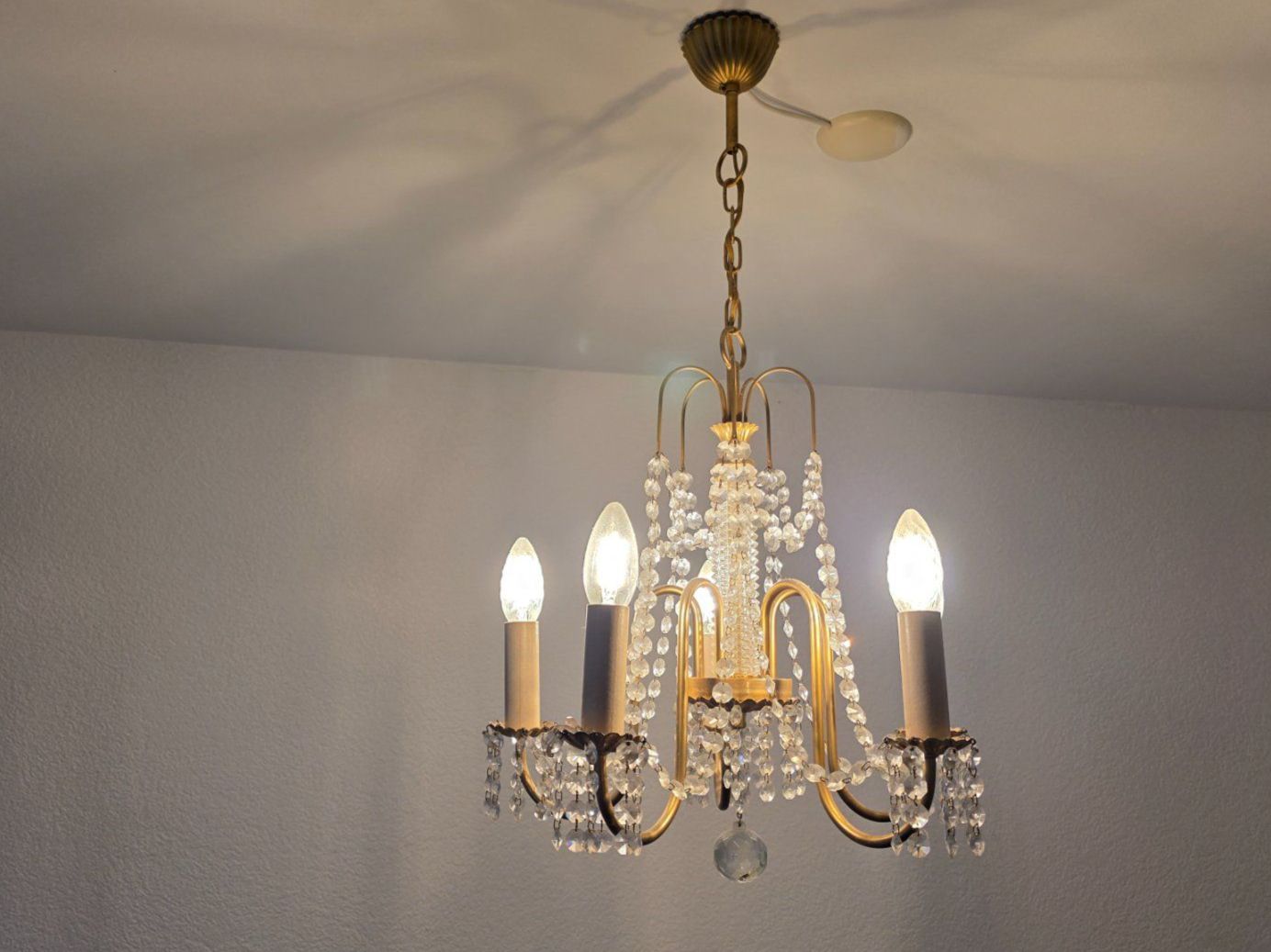 Lampadari & plafoniere: Deckenlampe Kristall Kronleuchter – Usato da Walterswil BE venduto da Lonitti 2
