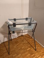 Stokke Bath Badewanne inkl. Newborn Support und Ständer blau