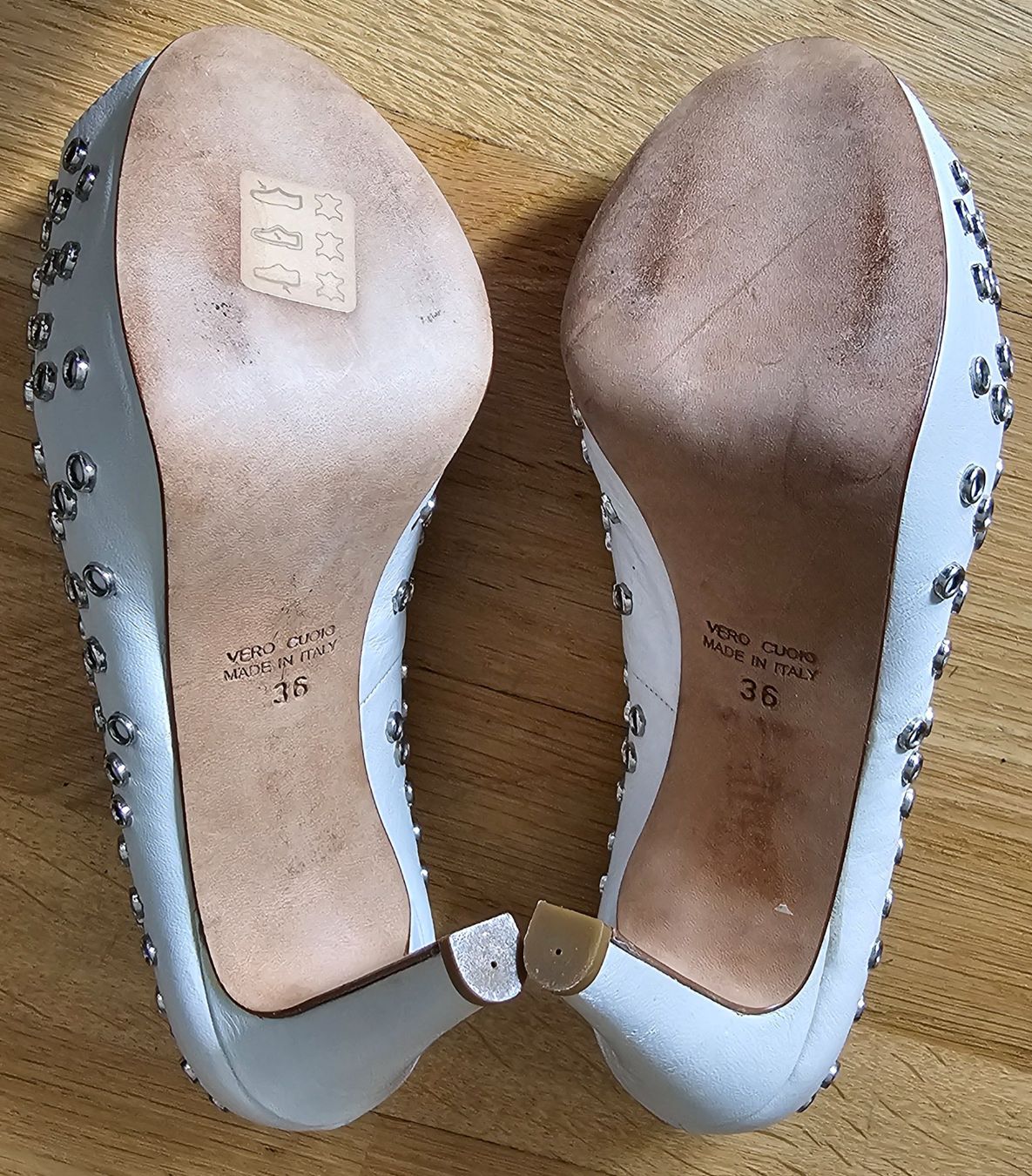 Chaussures femmes: Escarpins blancs - Mani Manilda - Taille 36 – D'occasion à Court par Jovi2 5