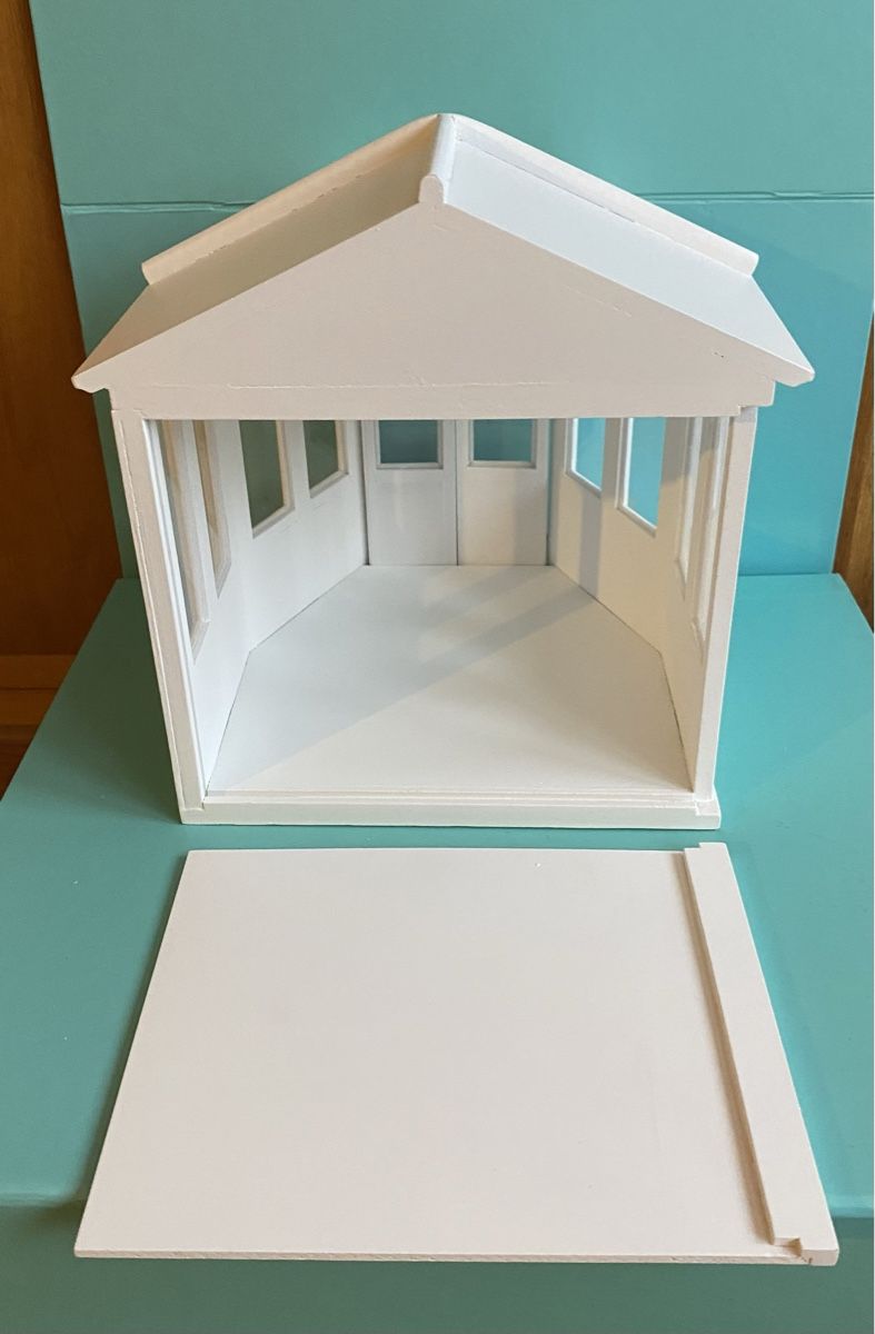 Case e mobili per bambole: Wintergarten fürs Puppenhaus – Nuovo e nell'imballaggio originale da Grabs venduto da Puppestuebli 4
