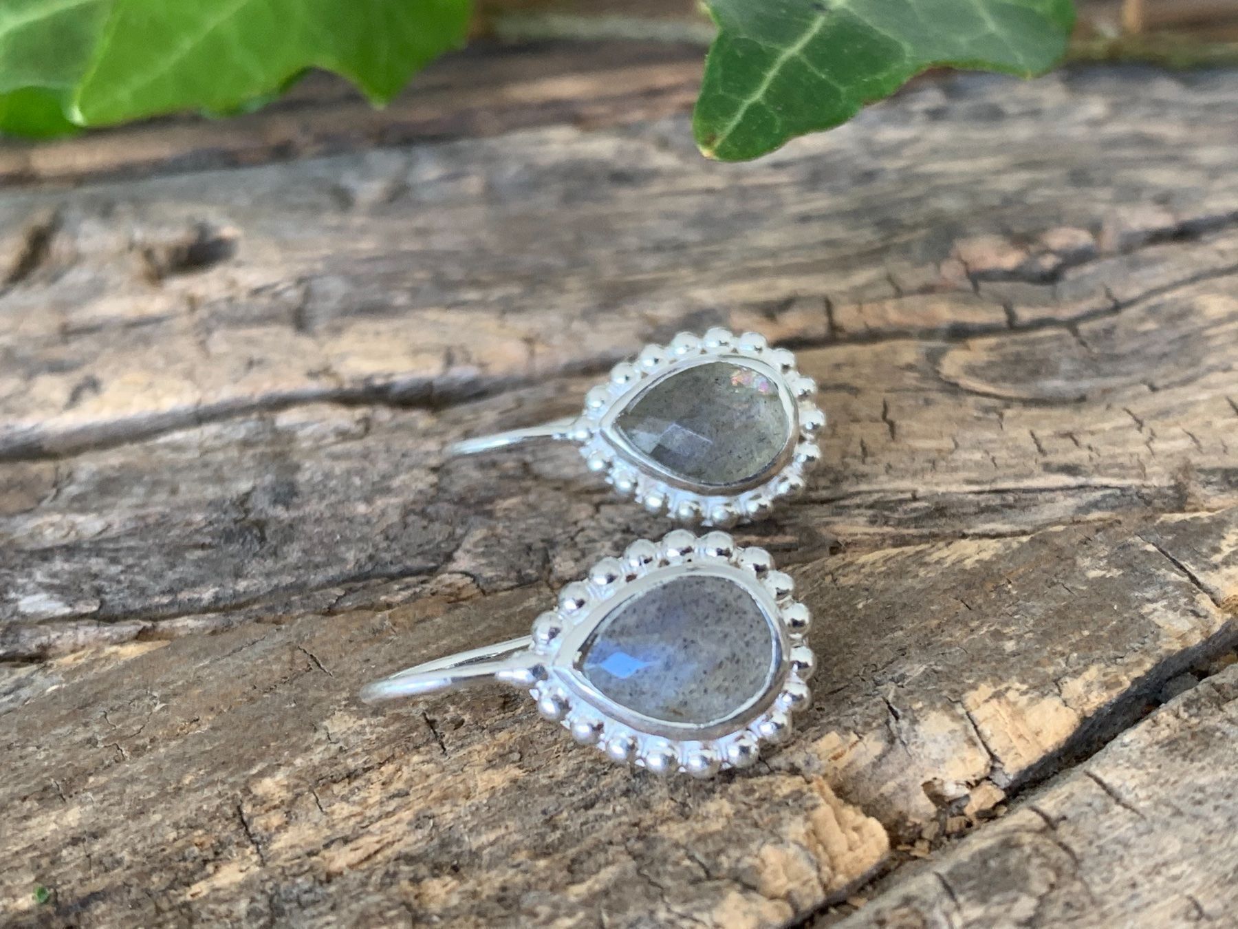 Orecchini pendenti & Orecchini a lobo: Tolle LABRADORIT Ohrhängerli Silber 925 – Nuovo e nell'imballaggio originale da Rombach venduto da Ivreajewels 3