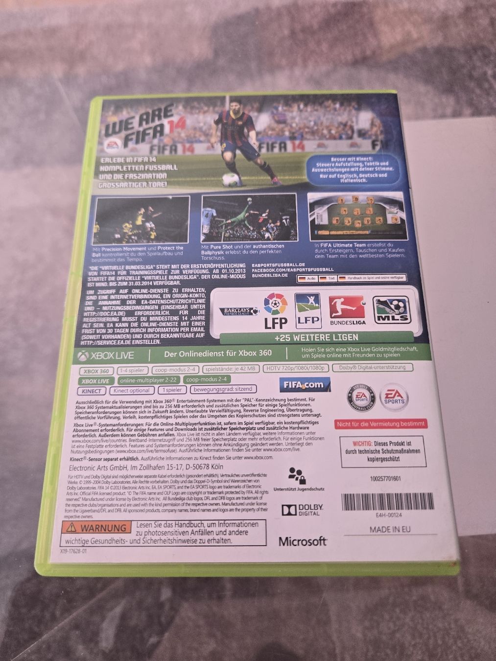Spiele: FIFA 14 Xbox 360 – Gebraucht aus Bussigny von Kfdlt 1