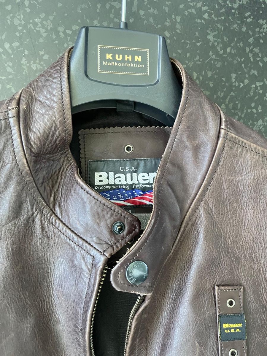 Vestes: Blauer USA - Genuine Leather Jacket – Neuf (Voir description) à St. Gallen par Asmolon 1