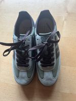 Sneaker von Back 70 Streatwear Grösse 37, grün-braun, Leder