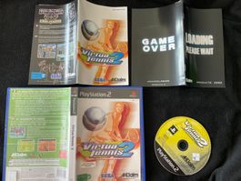 Virtua Tennis 2 PS2 PAL – complet + manuel
