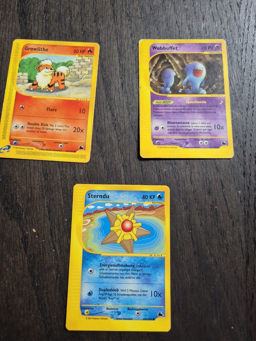 Pokémon Carte collezionabili: Pokemon - Skyridge - wobuffet – Usato da Subingen venduto da mattkum