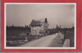 Cyclone du  12 juin 1926 - Cerneux Veusil - Café du Sapin