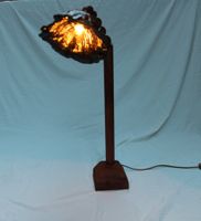 Tischlampe handgefertigtes Einzelstück & Echtheitszertifikat