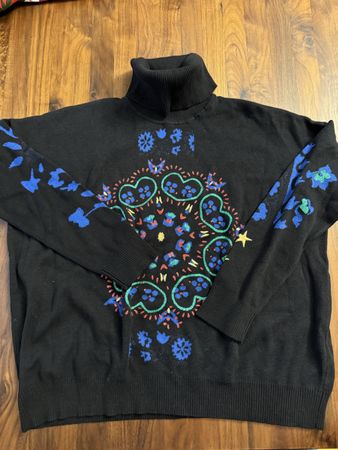 Desigual Rollkragenpullover 98%cotton