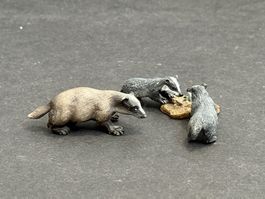 Schleich Dachs Dachsjungen - ausdrucksstarke Qualität 2010