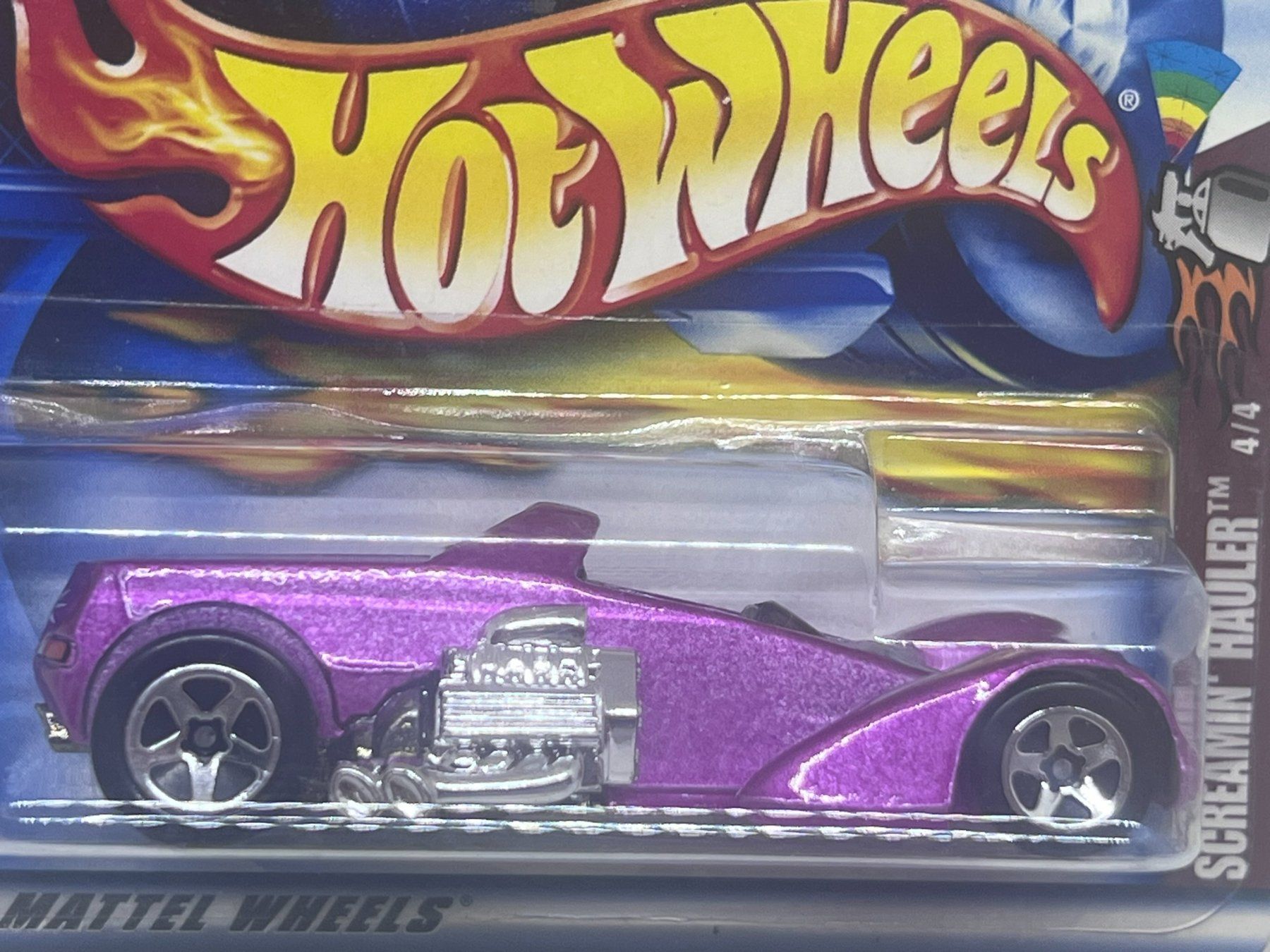 Hot Wheels Modellini d'auto: Hot Wheels Screamin' Hauler – Nuovo e nell'imballaggio originale da Wildegg venduto da LaaBoutique 1