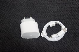 20W Netzteil + 2meter kabel USB C Lade iPhone 15 Apple
