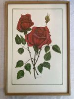 Rosen - Bild, gerahmt, Vintage Stil, Top!