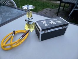 Shisha Wasserpfeife, komplett mit Koffer - Sommerabend!