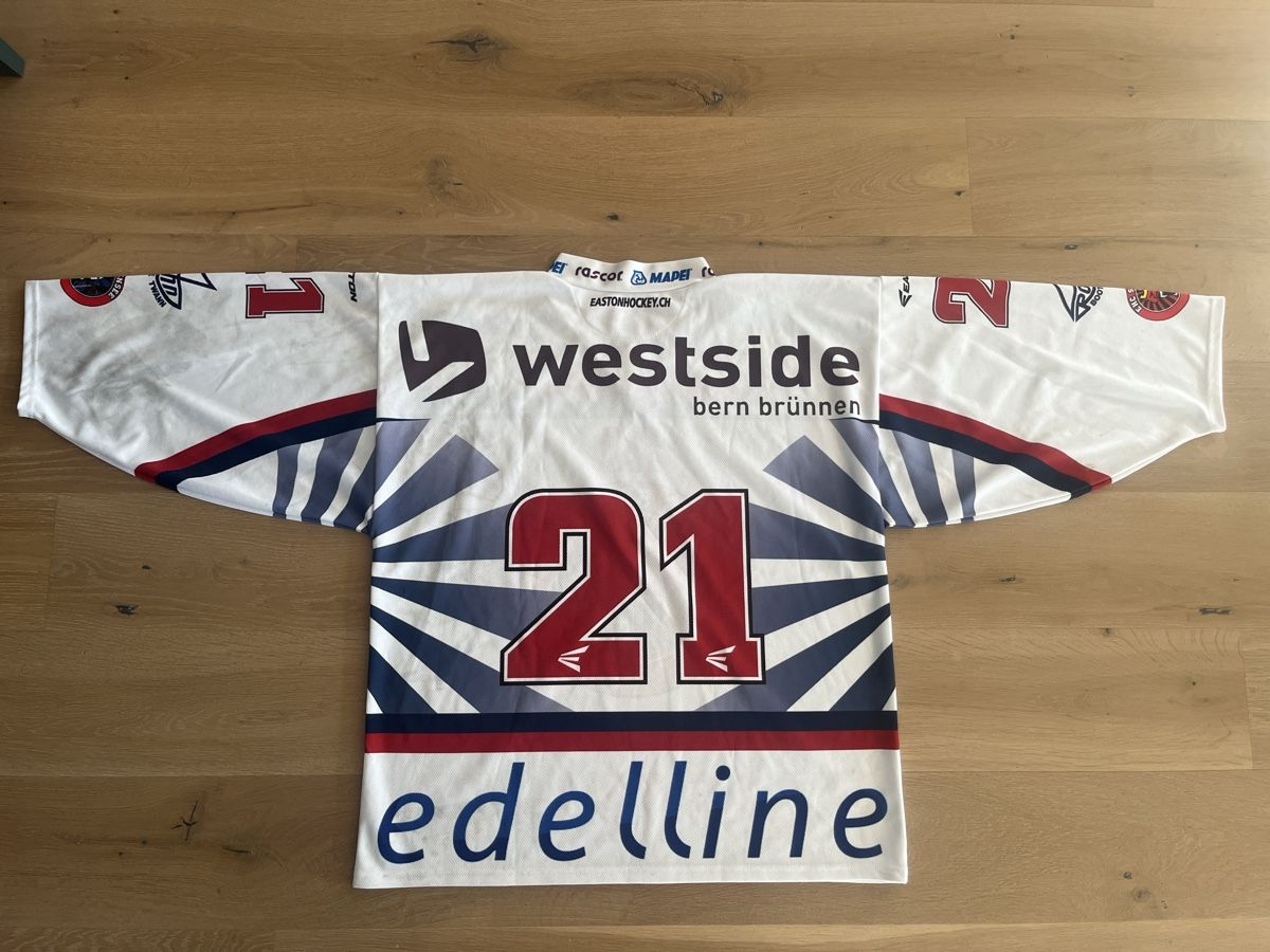 Gameworn Canottiere & Pantaloni: Game Worn EHC Sensee Trikot – Usato da Alterswil FR venduto da fasel11 1