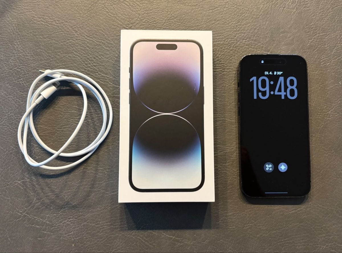 Apple Handys / Smartphones: iPhone 14 Pro Space Black 128 GB – Gebraucht aus Pfeffingen von rickbie91