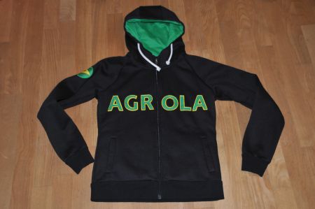 AGROLA Retro Hoodie - Kapuzenpulli Gr. S - Top Zustand