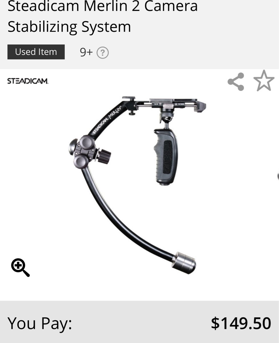 Wandhalterungen: Steadicam Merlin 2 Camera Stabilizing System – Gebraucht aus Zürich von So_ 3