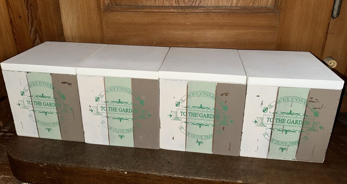 Transportkisten: 4 Holzboxen, 20cm gross – Gebraucht aus Pfäffikon ZH von lenaviktoria 1