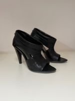 Costume National Sandalen Leder Schwarz Gr. 38 