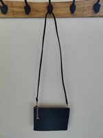 Mini sac pochette bandoulière H&M  Noir zip doré  Neuf