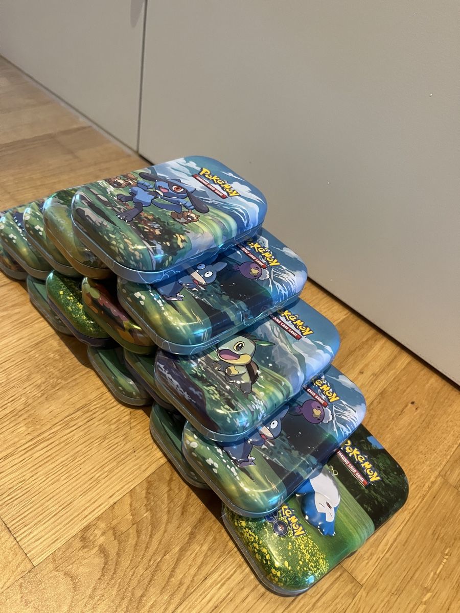 Cartoline: 15 Pokémon-Mini-Tins mit Karten – Usato da Frauenfeld venduto da LarsuuU 1