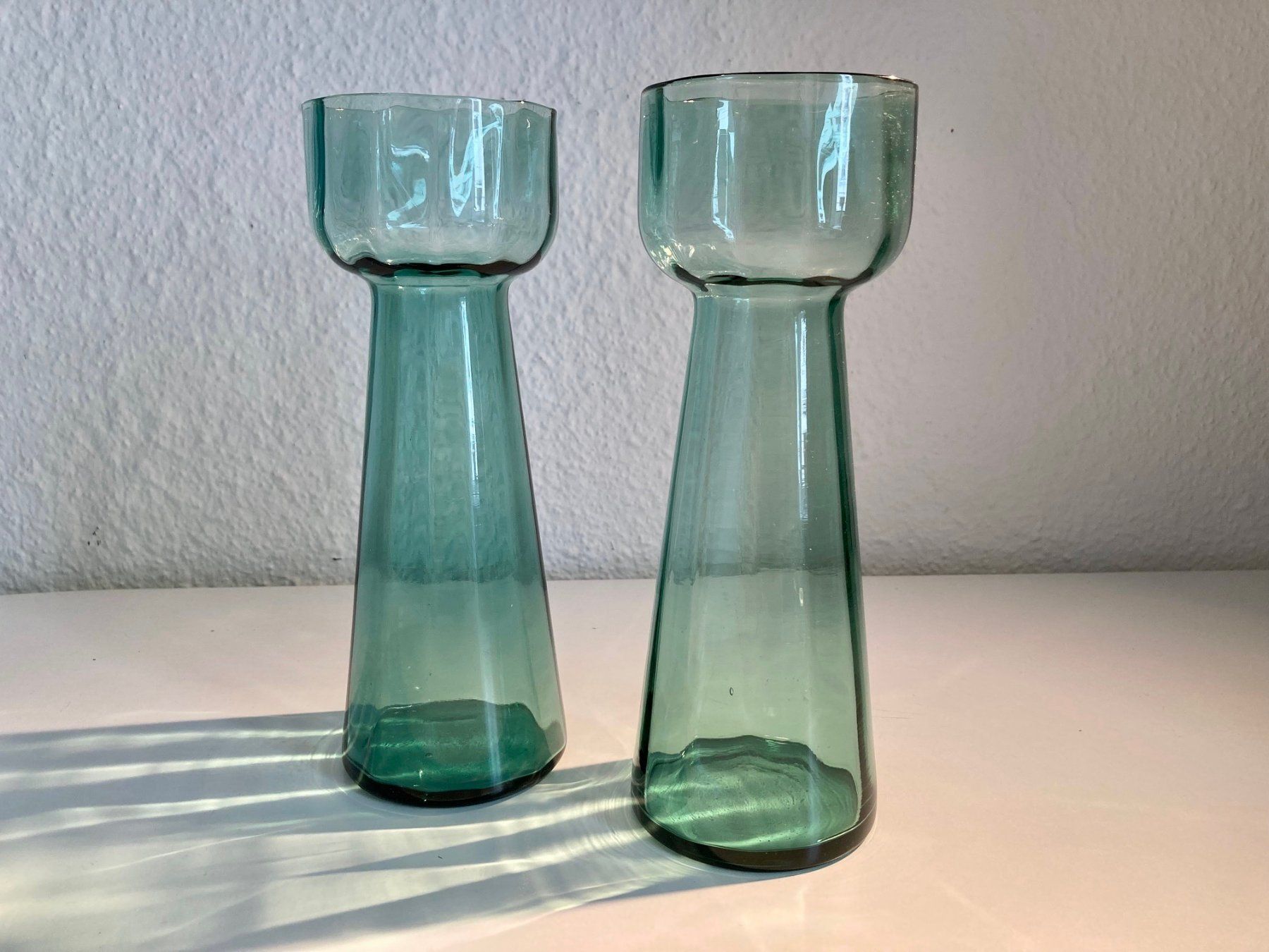 Vasen & Gefässe: Hyazinthen Gläser, grün 2 Stk. – Gebraucht aus Zürich von cornetto55