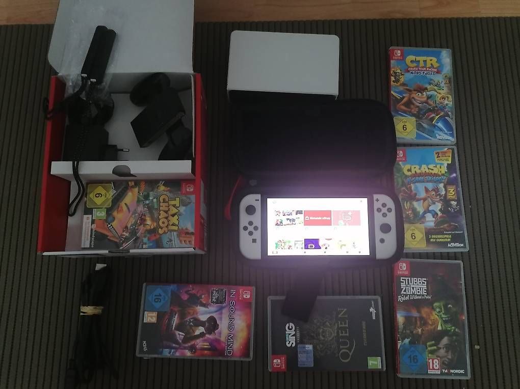 Consoles: Verkaufe Nintendo Switch OLED im Top-Zustand. – D'occasion à Bazenheid par pet_g2hp
