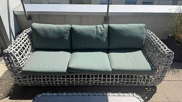 Fauteuils: Lounge Set 4-teilig, grün/grau – D'occasion à Hausen AG par sus_5fgn 1