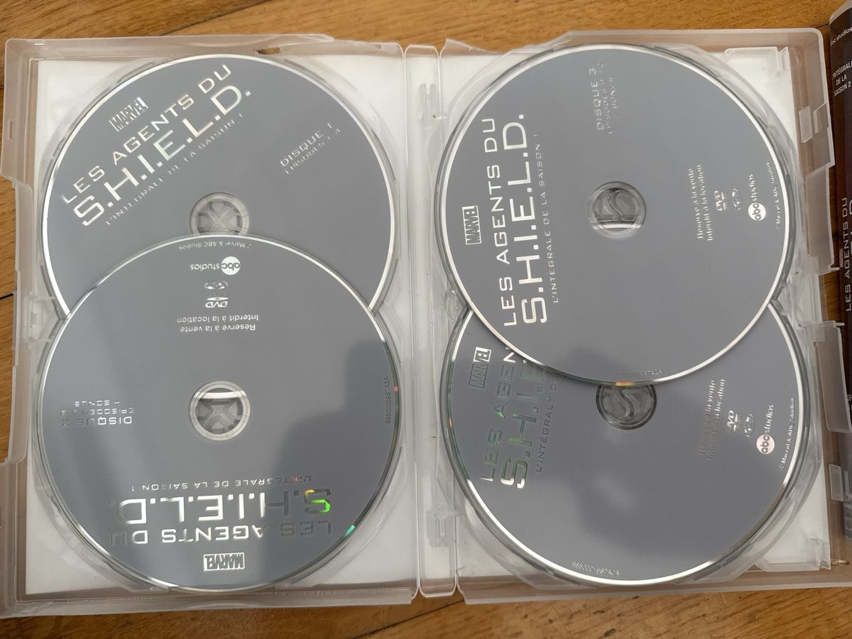 Tutti i DVDs: Agents du S.H.I.E.L.D. - Saisons 1 & 2 - DVD Marvel! – Usato da Aigle venduto da pat_z2c2 2