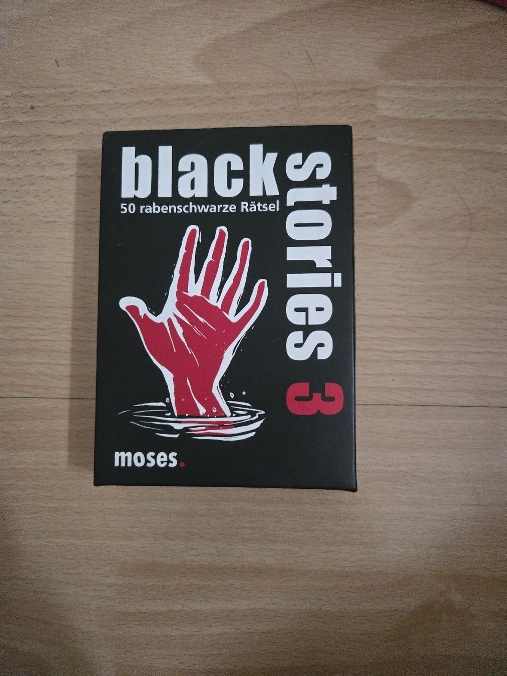Spiele: Black Stories 3 | 50 Rabenschwarze Rätsel |  – Gebraucht aus Burgdorf von Kiki--Nova